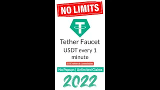 Unlimited Tether USDT Coin 2022 || Every 1 Minutes || #shorts #youtubeshorts #ytshorts