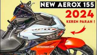 AEROX MAKIN GANAZZ ‼️😱 REVIEW YAMAHA NEW AEROX 155 VERSI 2024 🔥 MESIN MAKIN KENCANG...?? 🔥