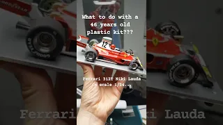 What to do? 46 years old Ferrari F1 plastic kit!!! #slotcar #nikilauda #f1