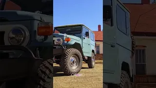 Cummins Swapped Diesel Toyota Land Cruiser FJ40 FULLY RESTORED - Music video