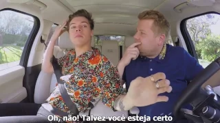 Late Late Show Harry Styles dia 4/ Carpool Karaokê - Legendado 3/3