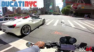 Brooklyn to New Jersey through Manhattan and Queens | Cross State Grand Tour | Ducati NYC Vlog v1334