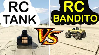 RC Tank vs RC Bandito - Which is Best - *Updated 2021* GTA 5 Online