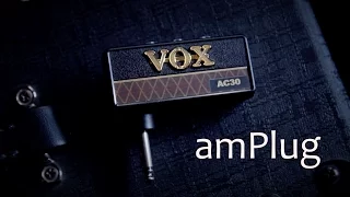 Карманный гитарный усилитель VOX amPlug AC30