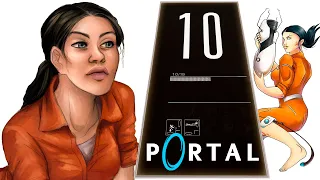 Portal 1-10. Полное прохождение игры как проходить Портал 1, глава 4, Камера испытаний 10