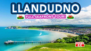 LLANDUDNO Wales UK | Seaside tour from Llandudno Promenade to Llandudno Pier