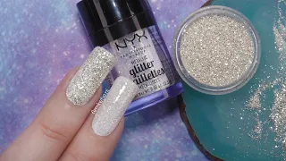 ✨ How To Apply Loose Glitter To Your Nails (Super Easy DIY Technique) - femketjeNL