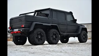 Mercedes Benz G Class 6x6 homemade - building a homemade 6x6, G 55 Mansory.