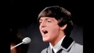 The Beatles - All My Loving - Live on Dutch TV (The Netherlands), 1964 [Colorized]. 4K 60fps