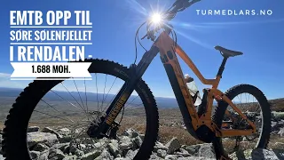 eMTB opp til Søre Sølenfjellet i Rendalen - 1.688 moh. - turmedlars.no