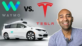 Waymo vs. Tesla Full Self-Driving Car | w/ Two Bit da Vinci