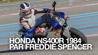 TEST RETRO | HONDA NS400R 1984 : le retour de Freddie !