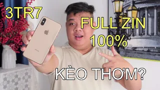 KÈO THƠM MUA IPHONE XS NGUYÊN ZIN 100% FB GIÁ 3TR7: TẠI SAO RẺ VẬY ???