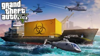 RADIOACTIVE CONTAINER SHIP RAID in GTA 5 RP!