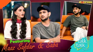 Maaz Safdar & Saba Maaz - Best Moments 05 | Hassan Choudary - The Talk Talk Show | Express TV