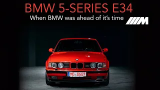 BMW 5-SERIES E34 - WHEN BMW WAS AHEAD OF IT’S TIME | HISTORY OF CARS