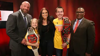 Stephanie McMahon and Triple H recognize childhood cancer survivors in partnership with Hyundai