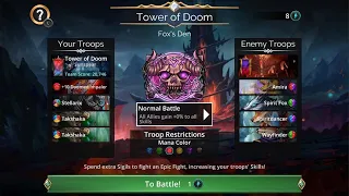 Gems of War Red Tower of Doom - Doomed Impaler