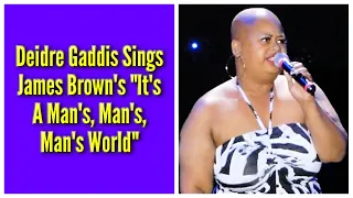 Deidre Gaddis Sings James Brown's "It's A Man's, Man's, Man's World" | Rickey Smiley Karaoke Night