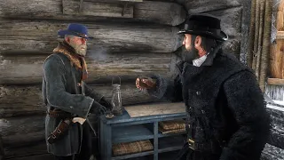 Hidden dialogue, proving that Dutch went crazy from the very beginning