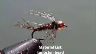 Bead head pheasant tail soft hackle