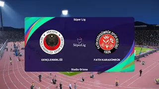 PES 2021 | Genclerbirligi vs Fatih Karagumruk - Turkey Super Lig | 15/01/2021 | 1080p 60FPS