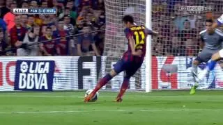 Neymar vs Real Sociedad 13-14 (Home) HD By Geo7prou