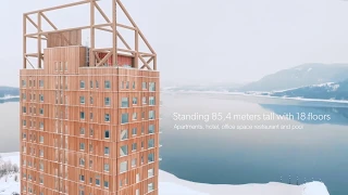 Mjøstårnet - The World's Tallest Timber Building