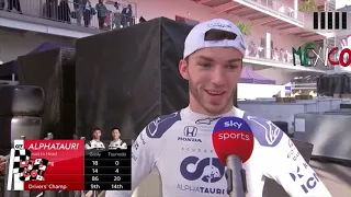 ‼️ #MexicanGP #2021🇲🇽 |Post-Race Interview |  PIERRE GASLY |‼️