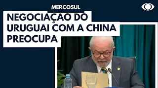 Negociação do Uruguai com a China preocupa Mercosul