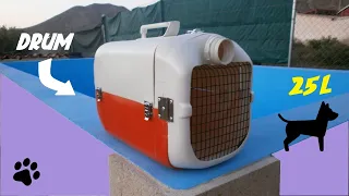 how to make a pet transport box / recycling