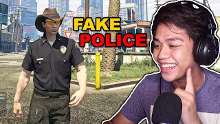 Pekeng PULIS sa GTA 5 Roleplay PRANK!! (nang tokhang) HAHAHA