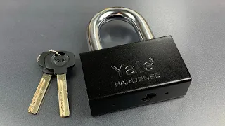 [772] HUGE Yale “Smart Padlock 16” Picked and Gutted