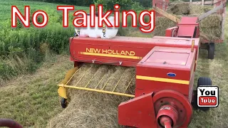 Just Baling Hay