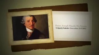 Franz Joseph Haydn Tre Sonate pianista Grigorij Sokolov