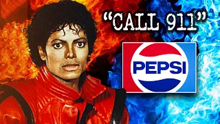 Michael Jackson's Hair Caught On Fire (The Pepsi Accident)