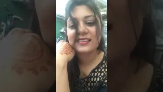 Sun tv paandavar illam serial actress cute face expression Instagram reels (3)