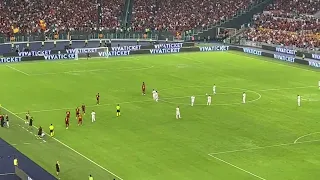 22/8/22 AS Roma vs Cremonese 1-0, finalmente LA ROMA IN VANTAGGIO, l'annuncio della rete di Smalling