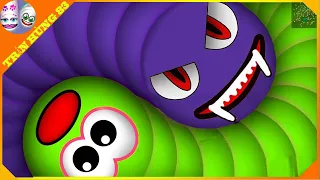 🐍 WORMATE ZONE.IO - Rắn Săn Mồi # BIGGEST SNAKE - Epic Worms Zone Best Gameplay - Trần Hùng 83