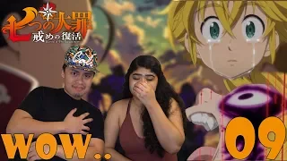 The Seven Deadly Sins Season 2 Episode 9 Reaction! (Nanatsu no Taizai) *EMOTIONAL* MELIODAS TRIAL!