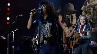 Texas Tornados with Willie Nelson - Wasted Days And Wasted Nights (Live at Farm Aid 1992)