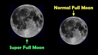 What is a super full moon and when will it occur in 2024?