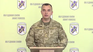 Стельмах Анатолій представник прес центру ООС 15 08 2018