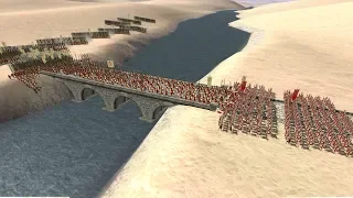 300 ROMANS vs 3000 SPARTANS - ROME: Total War (4K Gameplay)
