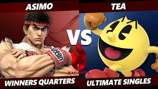 Kagaribi 11 - Asimo (Ryu) Vs. Tea (Pac-Man) Smash Ultimate - SSBU