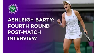 Ashleigh Barty Fourth Round Post-Match Interview | Wimbledon 2021