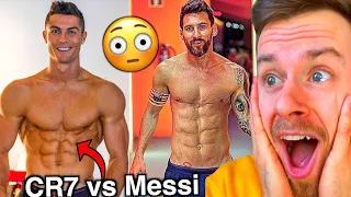 CR7 vs Lionel Messi Transformation - wer ist besser? 👀🤯