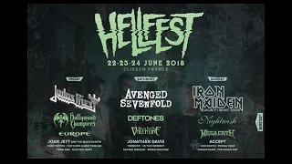 ACCEPT Live 4K @ HELLFEST FESTIVAL 2018 Clisson France June 24th 2018