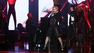Madonna Performs 'Living for Love'