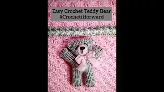 How to Crochet Easy Teddy Bear | Crochet Teddy Bear for Beginners | Super Easy Crochet Teddy Bear